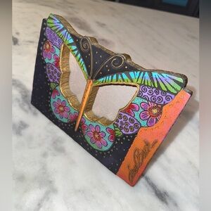 Vtg Laurel Burch Decorative Butterfly Frame